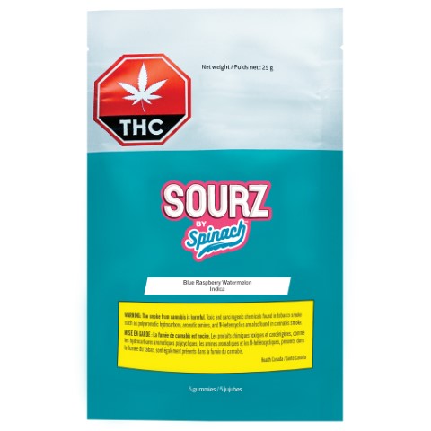 BLUE RASPBERRY WATERMELON INDICA SOURZ