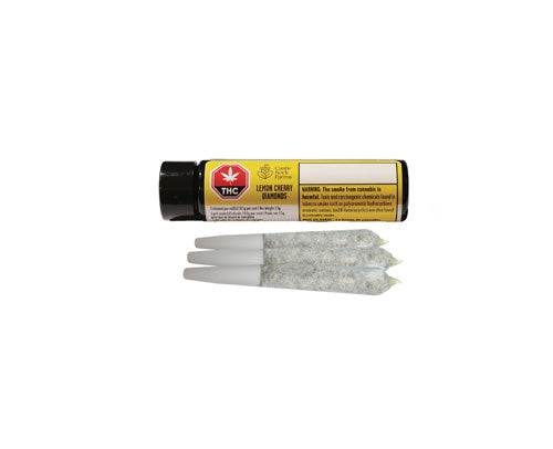 LEMON CHERRY DIAMONDS INFUSED PRE-ROLLS