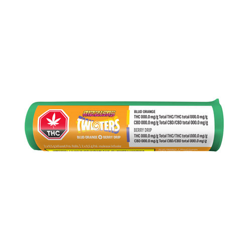 TWISTERS-BLUD ORANGE & BERRY DRIP INFUSED PRE-ROLL