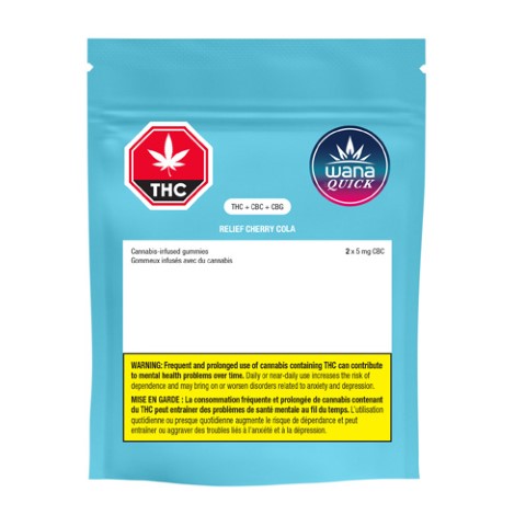 RELIEF CHERRY COLA THC:CBC:CBG CHEWS